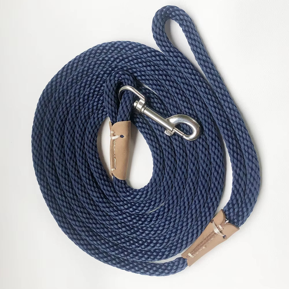 2M 3M 5M 10M Dog Lead Long Dog Training Leash Tracking Line Heavy Duty Puppy Rope Lead for Small Medium Large Dogs