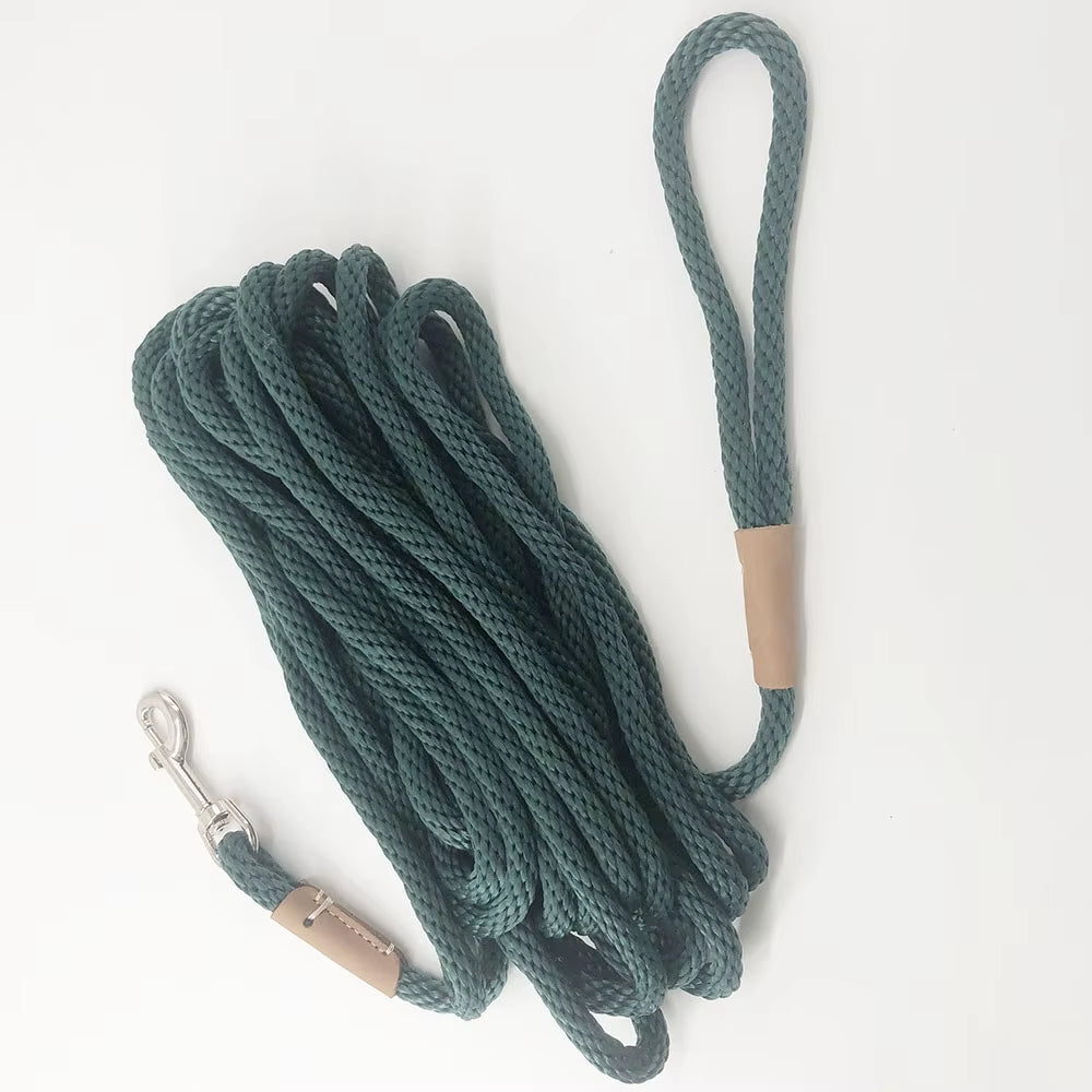 2M 3M 5M 10M Dog Lead Long Dog Training Leash Tracking Line Heavy Duty Puppy Rope Lead for Small Medium Large Dogs