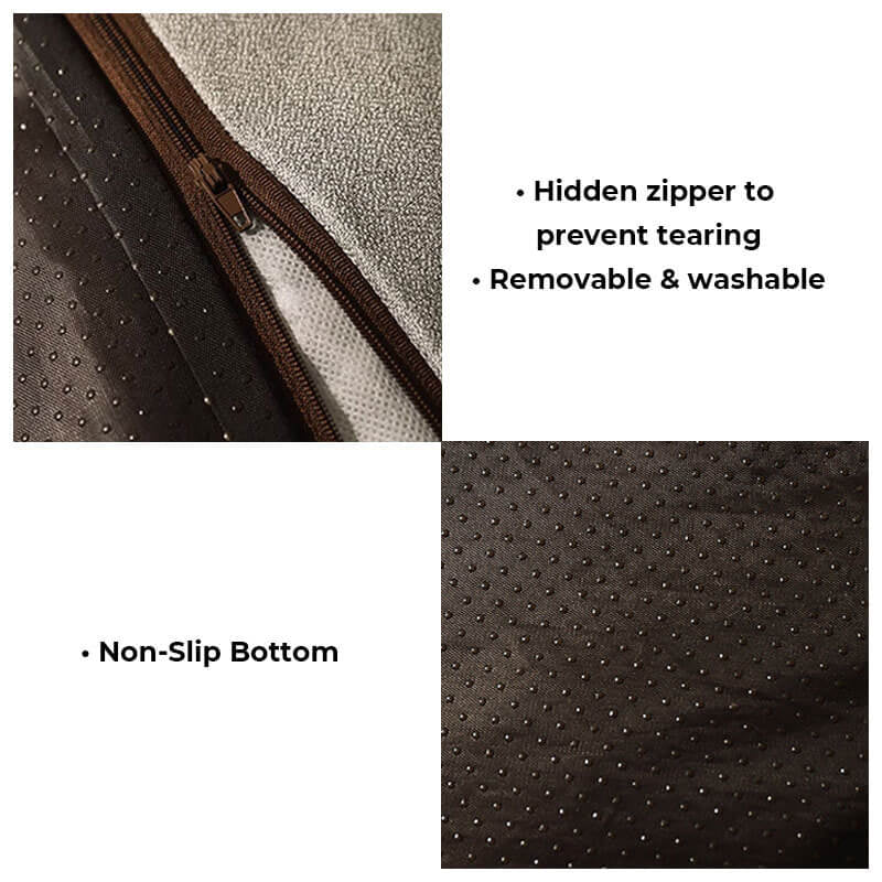 Large Thick Scratch-Resistant Spine Protection Dog Cushion Bed